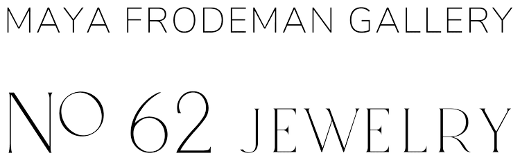 Supporters: Maya Frodeman Gallery No. 62 Jewelry logo